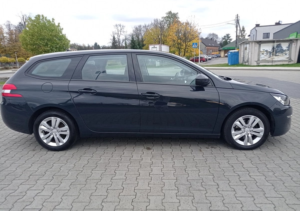 Peugeot 308 cena 31500 przebieg: 190000, rok produkcji 2015 z Zawiercie małe 781